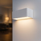 Matte White Sconce 10W 800lm IP20 3000K 200mm Matte White Sconce 10W 800lm IP20 3000K 200mm